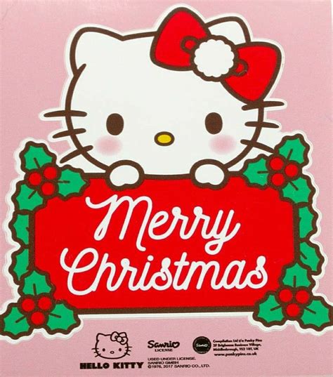 hello kitty images free christmas